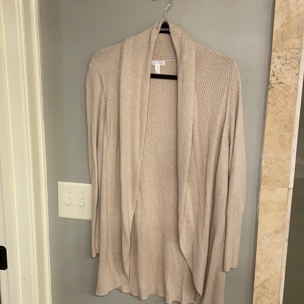 Leith beige cardigan